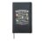 Nursery Professional Teacher Thank You Gift Hardcover Journal, Black