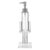 Nutcracker Soap Dispenser, Acrylic Christmas Washing Up Liquid Dispensers