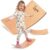 NUTTY TOYS Montessori Wooden Wobble Board for Kids & Adults – 100% Natural Wood Balance Board, Toddler Balancing Toy, Unique Boy & Girl Open Ended Toy, Best Christmas Stocking Stuffer Gifts Idea 2026