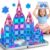 NVHH Mini Magnetic Tiles Travel Set 40PCS with Iron Box Magnetic Blocks