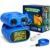 OAEBLLE 2-in-1 Kids Microscope and Telescope, 1000X Handheld Digital Microscope for Kids, 2.0″ Screen, 8 LEDs, 10X Pocket Telescope for Outdoor, 1080P Camera STEM Toys Gifts for Boys Girls 4-12, Blue