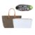 OAikor Tote Bag Organizer Insert Compatible with Goyard Saint Louis GM/PM, Lightweight Waterproof Tyvek Purse Organizer Insert, 6-Pocket Bag Insert with YKK Zipper, 2 Cup Holders, White