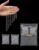 OakkGuss 300 Pcs Clear Rubber Bands, Clear Rubber Bands for Balloon Arch