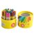 OATIPHO Hexagonal Crayon Pen for Developing Coloring Skills and Imagination Crayon with Mixed Oil and Particulate Wax Material, Creative Cartoon Style Gift and Birthday Favor Art