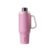 OBALL 42 oz Leakproof Large Water Bottle, Insulated Stainless Steel Water Bottles with Flip Top, Insulated Tumbler with Handle (Pink, 1250ml)