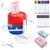 OBEST Drawing Robot for Kids with 200 Cards, Voice Interactive Educational Drawing Machine with 12 Colored pens, Montessori Painting Learning Toys for 3 4 5 6 7 8 Year Old Boys Girls Birthday Party