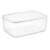 Oblong Food Storage Container Airtight Freezer Safe Clear 11 Quarts