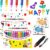 Obluchye Popcorn Pens 3D Art Puffy Bubble Pen Set Crafts DIY Drawing