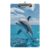 Ocean Dolphin Acrylic Clipboard 12.5″ X 8.5″ Letter Size