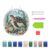 Ocean Pearl Art DIY Hanging Ornament Kit 5D Diamond Painting Kit (#C)