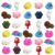 OCPBGMS 30 PCS Mochi Squishy Toys Stress Relief Squishies for Kids Boys Girls Toddlers School Party Favors Birthday Gift Goodie Bag Christmas Animals Stocking Stuffers