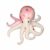 Octopus Squishy Squeeze Toy, Gradient Sequin Stress Relief Fidget Toy, Soft TPR Octopus Toy for Desktop Decoration, Party Gift, DIY Materials Random Delivery
