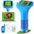 Odatay 1000X Digital Microscope for Kids with 12 Slides, 1080P Viewing & 2″ Screen, Portable Pocket Science Edu Toys Gifts for Age 3-12 Exploring Bugs Plants & Outdoor Adventures, Blue