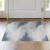 ODIKA 2’x3′ Washable Area Rug Large Minimalist Bound Blend Flowing Asymmetry Fuzzy Stain Resistant Thin Throw for Entryway, Kitchen, Laundry Room