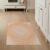 ODIKA 3’x5′ Washable Area Rug Ombre Abstract Swirl Concentric Wave Ripple Motif Peach Gradient Refined for Bedroom, Bedside, Nursery, Pet Friendly & Kids Safe
