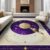 ODIKA 8’x10′ Purple Gold Deep Planetary Space Design Washable Area Rug