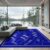 ODIKA 9’x12′ Blue Contemporary Guitar Keyboard Music Washable Area Rug