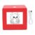 Odorkle AI Voice Printer Box with 2.8 Inch Display, Inkless Portable Sticker Maker Mini Thermal Printer for Home School Office
