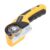 Odorkle Rechargeable Cordless Electric Scissors with Dual Safety Switch, Compact Cutting Tool for Fabrics, Cardboard and Leather Projects (Without Blade)