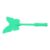OEBUAFI 3D Printed Credit Card Wand Tap to Pay with Secure Card Slot for Kids Easy Checkout Contactless Payment Holder Star Wand