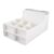 OEBUAFI Desktop storage box with drawer for organizing stationery items