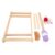 OEBUAFI Kids Weaving Kit, 15.35in Wooden Frame