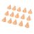 OEBUAFI Nose Shape Pencil Sharpeners 15 Pack Plastic Nose Pencil Sharpener for Students School Office Home Classroom Supplies