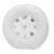 OEBUAFI Wall Mounted Round Clock 11.81in PU Leather Artistic Decor