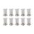 Oedema 35×25mm Metal Spring Base Action Wobble Springs Silver Springs for Crafts, Hand Making Accessories, DIY Supplies, Pack of 10