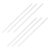 Oedema 6PCS Clear Rigid Tubing Plastic Test Round Tubes 0.24″ OD, 0.15″ ID