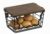 Oemneiy Stackable Potato and Onion Storage Bins, Wave Metal Wire Baskets Kitchen Pantry Organizers, Vegetable Fruit Storage Baskets