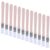 of 12 Multipurpose Small Flat Paint Brushes for Detail Work