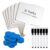 of 18 Wooden Dry Erases Paddle Boards with Handle Includes Markers and Erasers for Classroom Offices Meetings Use Classroom Response Boards
