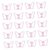 of 20 Metal Butterfly Clips for Securing Paper Documents Crafting Projects School Supplies Decorative Clips Butterfly Paper