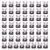 of 50 Miniature Cartoon Panda Shape Erasers with Premium Materials Eraser for Students Artists and Creative Projects Animal Erasers for Students