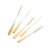 of 5 Multipurpose Art Brushes Elastic Grip Short Handle Easy Oil Gouache Creation Paint Brushes