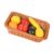 of 7 Assorted Fruit Shaker Includes Storage Basket for Childrens Musical Play to Develop Rhythm Skills and Creativity Orff Music Toy