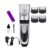 OFCRVA Pet Clippers, Professional Cordless Low Noise Rechargeable Grooming Trimmer Hair Electric Shaver Kit with 4 Comb
