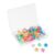 of Drawing Push Pins Map Tacks Metal Materials Thumb Tacks Rounded Head for Cork Boards Hand Marking Rounded Shape Push Pins