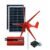 Off-Grid Wind Solar Power System 3200W, Hybrid Generator Kit with 5 Blades, 12V/24V/48V, 2 x 100W Solar Panels & 2000W Inverter, Complete Power Generation Solution