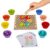 Offelec Fine Motor Games, Color Sorting Toys for Little Hands, Special Education Stacking Toy