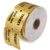 offgrow 1000 Pcs Raffle Tickets, 500 Pairs Double Stub Golden Tickets Roll