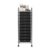 OFFICEJOY Storage Cart, Rolling Utility Cart with 10 Drawers, Portable Handles & Lockable Wheels, Mobile Paper Toys Storage Organizer Large Capacity for Home Office School Teacher (Black)