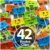 Officemate Happy Smiling Face Binder Clips, Small Size, 42 in Pack, Comes in Assorted Colors (31090)