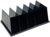 Officemate Recycled Large Standard Sorter, 5 Compartments, 13.5 x 9 x 5 Inches, Black (26192)