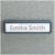 Officemate Verticalmate Name Plate, Gray (29222)