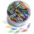 Officemate Vinyl Coated #2 Paper Clips, Assorted Colors, Tub of 1000 (97634)