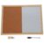 Office Whiteboard Cork Board Organizer with Wooden Frame 12×16