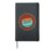 Official Bodyboard Tester Badge Design Hardcover Journal, Black