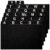 OFFILICIOUS 27 Black Index Card Dividers 3×5 – Large Index Cards for Index Card Box, Index Card Organizer, Index Cards Holder – Alphabetical File Dividers, Recipe and Card Guides, Greeting Cards
